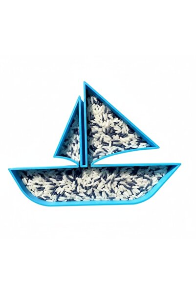 OEM Tavă de joacă senzorială cu barcă, temă de vară, joc deschis Montessori, ...