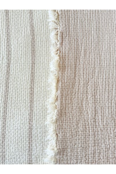 Ascotton 100% Cotton Filled Muslin Double Bedspread – 230X250 cm