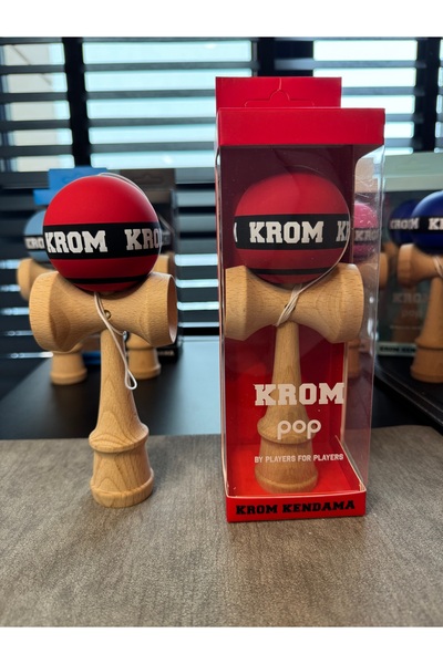 KENDAMA TOY CO. KENDAMA RED FULL BOX NEW