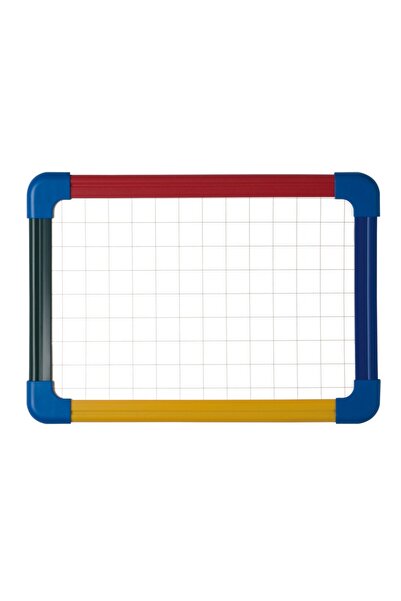 Bi-silque Tablă școlară cu ramă colorată A3