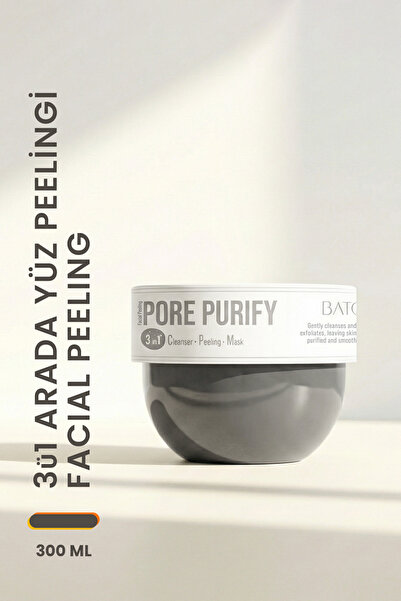 Batçı 3’ü 1 Arada Yüz Peelingi – Gözenek Temizleyici, Siyah Nokta Karşıtı ve ...