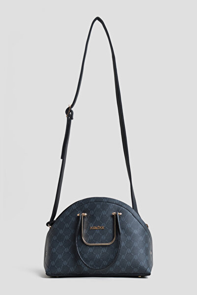 Armine Noktalı Çanta Siyah