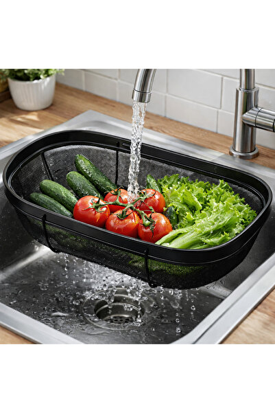YAKUT prime Stainless Steel Basket Strainer for Above Sink |   Vegetable and ...