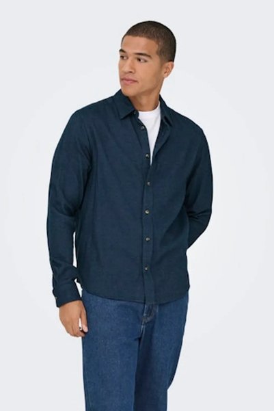 Only & Sons MALE WOVEN SHIRT - WITH