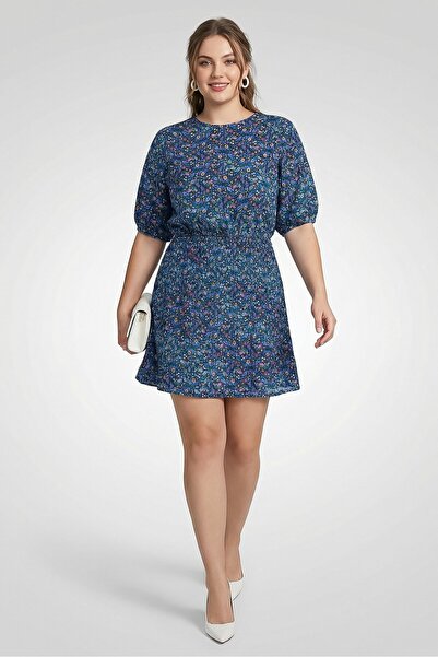 SANDRO Women Floral Print Backless Mini Dress, Multicolor