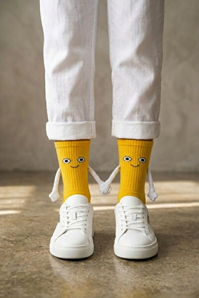 Esinti Hand-Holding, Hand-Grabbing, Magnetic Friendship Socks, Single Pair of...