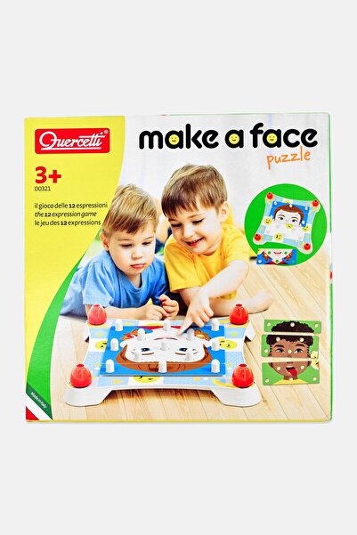 quercetti لعبة ألغاز "اصنع وجهاً بـ 12 تعبيراً"