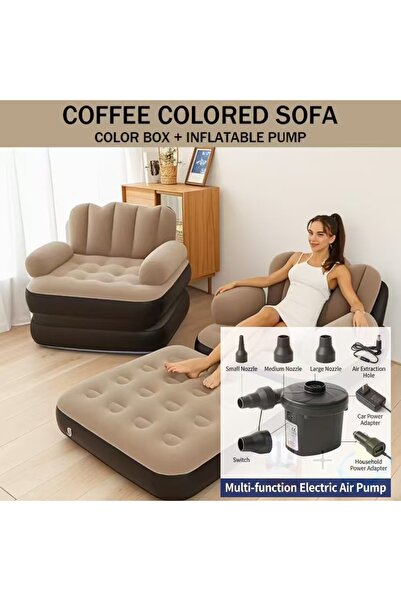 Generic Inflatable outdoor adult recliner sofa and multi-functional five-in-o...