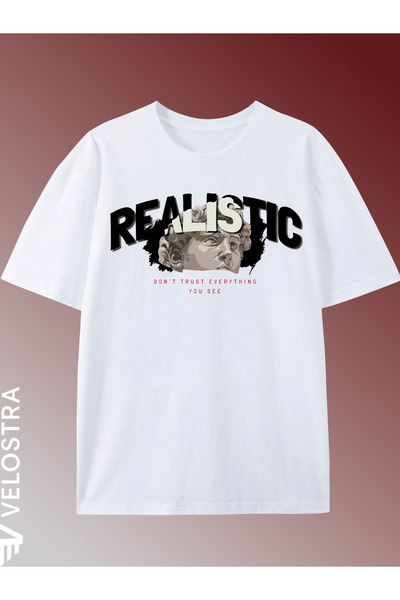 Velostra Unisex Women Men Realistic Printed Oversized Comfortable Daily Use C...