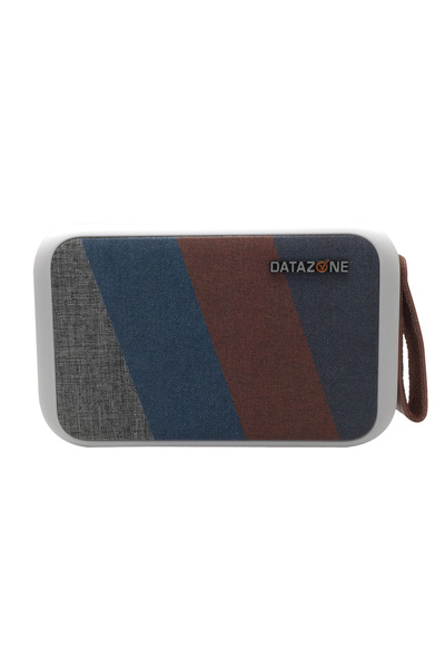 Datazone Bluetooth Speaker (White) Colour Print WFC