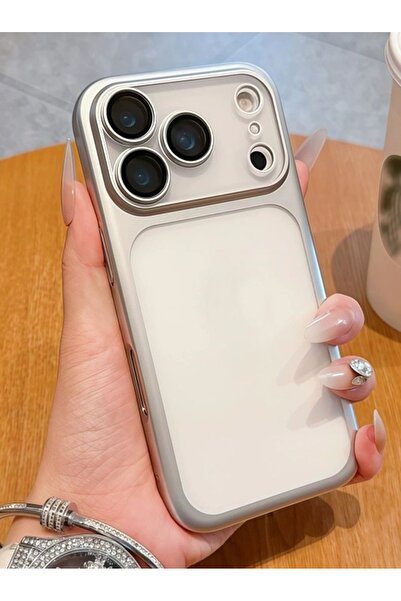 Dexmon iPhone 17 Pro Compatible Matte Transparent Camera Protected Silicone P...