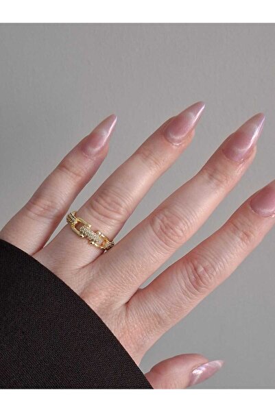 Bubbleatelier خاتم ذهبي قابل للتعديل