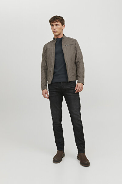 Jack & Jones Jack&jones Light Brown Men's Pu Leather Jacket12147218