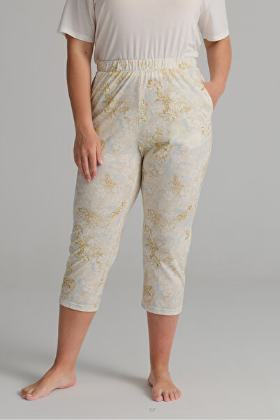 Hays Kadın Plus Size Viskon Uzun Pijama Altı
