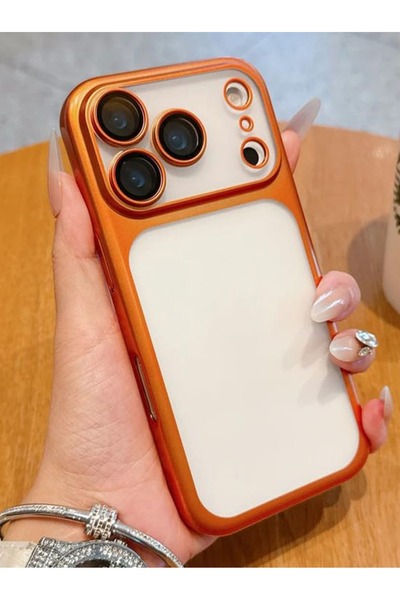 Dexmon iPhone 17 Pro Max Compatible Matte Transparent Camera Protected Silico...