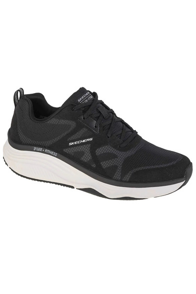 SKECHERS Sneakerși bărbați negri/albi, mărimea 43