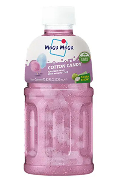 MOGU مشروب بنكهة حلوى قطن مع ناتا دي كوكو – 320 مل