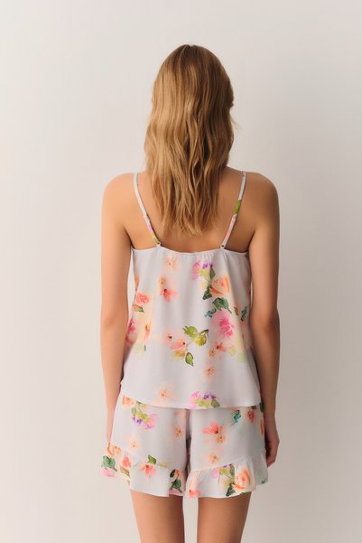SUWEN Flora Atlet Şort Pijama Takımı