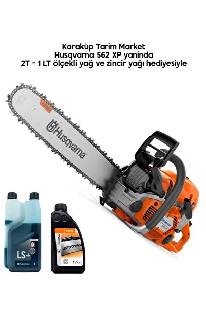 Husqvarna 562 XP Benzinli Motorlu Testere 4.8 HP / Elmas Makara