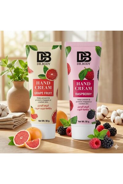 SADOER Dr.Body Hand Cream Nourishing Moisturizing Grapefruit and Raspberry