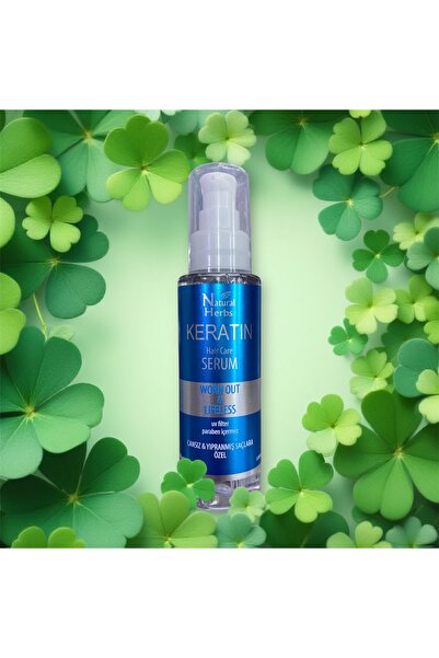 Natural N. HERBS CANLANDIRICKERATİN SAÇ SERUMU PARABENSİZ 100ML.