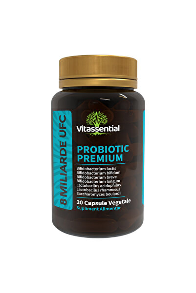 Vitassential Probiotic Premium 8 miliarde UFC cu Lactobacillus Acidophilus Bi...
