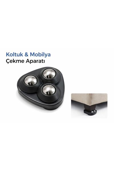 genel tr 4 Adet 3 Bilyeli Mobilya Taşıma Aparatı – Koltuk, Buzdolabı ve Çamaş...