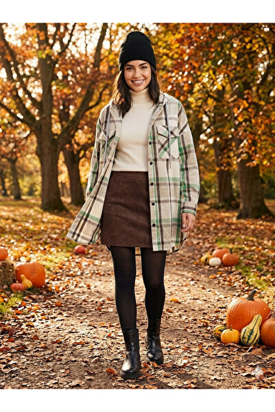 Polologin Butik cu glugă în carouri Jachetă cămașă pentru tăietor de lemne - ...