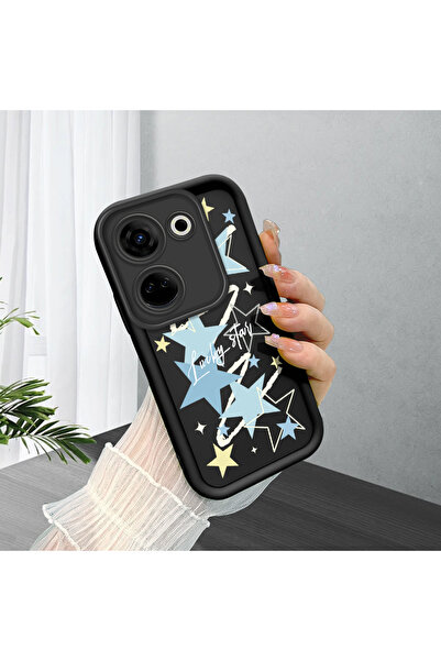 ucuc حافظة سيليكون سوداء متوافقة مع هاتف Tecno Camon 20(CK6n) مقاومة للصدمات ...