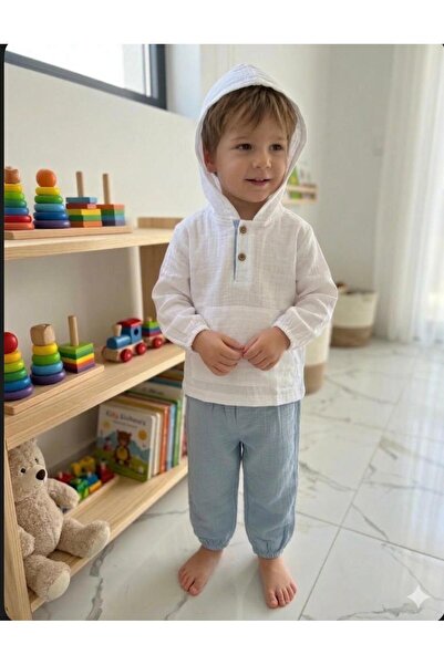 Zelhankids Boy's 2-Piece Muslin Set