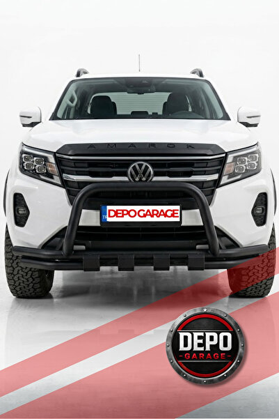 DEPO GARAGE Toyota Hilux Uyumlu Double Ön Koruma Demiri - 60lık Boru