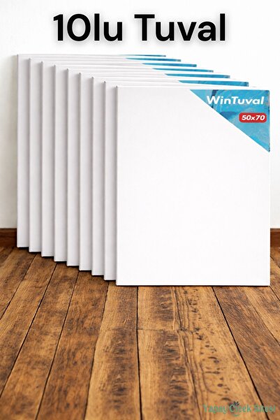 Yapay Çiçek Sitesi Standart Tuval 50x70 10lu
