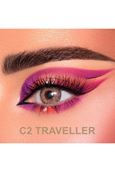 FLENTS EYECANDY C2 TRAVELLER GOLD MARBLE 3-MO LENSE 2S