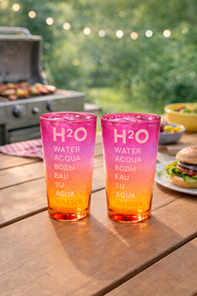 Rakle Aqua 2-Piece Soft Drink Glass Set 570 Cc