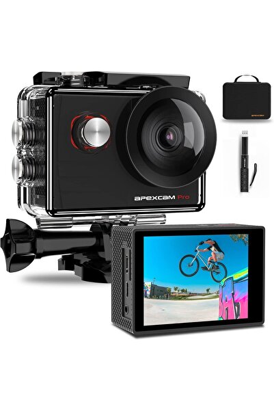 Apexcam M90 Pro Action Camera 4K 20MP WIFI for Sports 40M Waterproof
