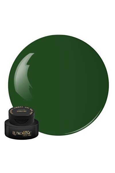LUXORISE Gel UV Nail Art Babyboomer Cushion Ombre Velvet - Emerald Mist, 2ml