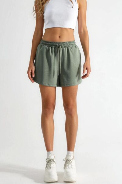 Hiccup Busem Pocketed Elasticated Modal Shorts