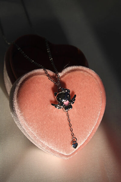 Harlofia Jewelry Wing flapping hello kitty necklace