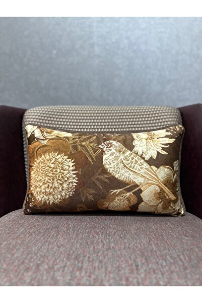 Fabricland Robin-10329 Ειδική Κατασκευή Καφέ Χρώμα Εισαγόμενο İ Μετάξι a Βελο...