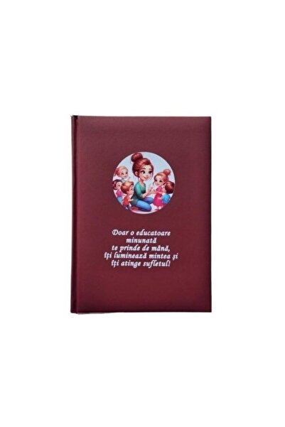 OEM Agenda cadou cu mesaj pentru educatoare, nedatata, 194 pagini