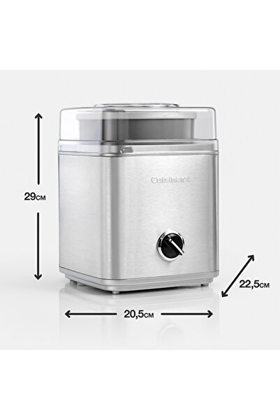 Cuisinart Aparat de făcut înghețată, Cuisinart, Gri, ICE30BCE, 25W