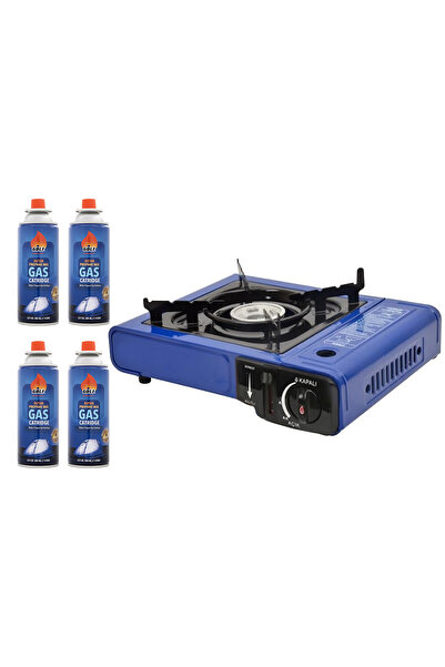 Onetick Fischer Tekli Portatif Çantalı Kamp ve Piknik Ocağı Stop Emniyetli 4 ...