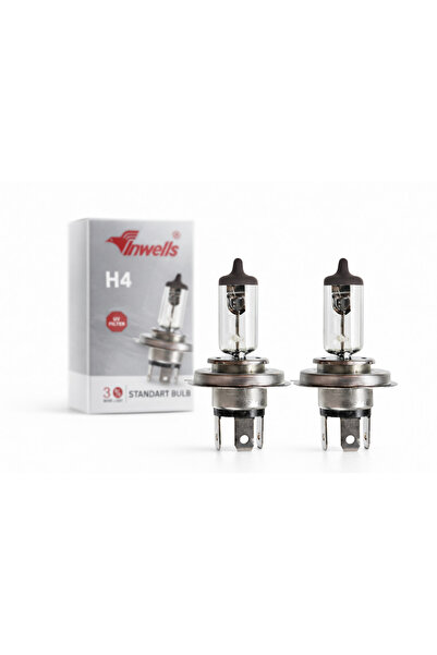 Inwells (2 Adet) H4 12v. 60/55w. Standart Ampul, 004001 Far