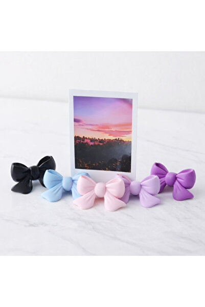 Miolette Bowknot Photo & Note Holder (3 Pieces of Ribbon/Bow) 5 cm Mini Decor...