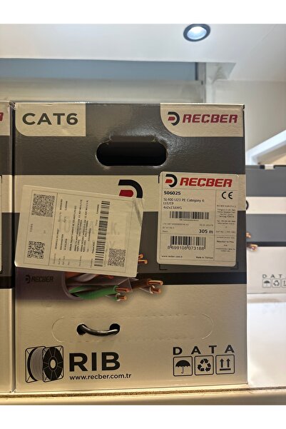 Cat 6 SL 400 U23 PE 4*2*2 23 AWG 305 M. SİYAH (Dış Ortam)
