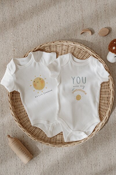 Astral Baby 100% Cotton Soft Line Series 2-Piece Body Set