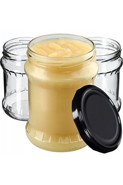 KADAX Borcan pentru conservare cu capac filetat, 82 mm, 500 ml, 8 buc.