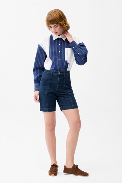 Love My Body Cepli Jean Şort