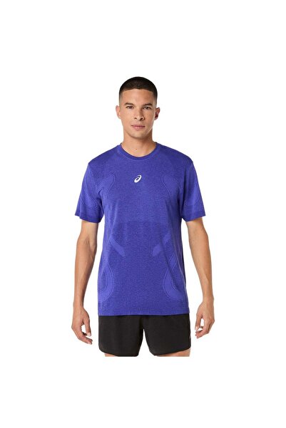 Asics Road Seamless Erkek Lacivert Koşu T-Shirt 2011D355-403