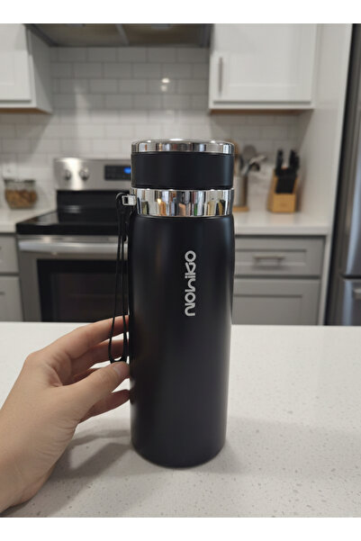 Nohiko Tea Thermos with Filter 800 ml Steel Thermos Herbal Tea Thermos